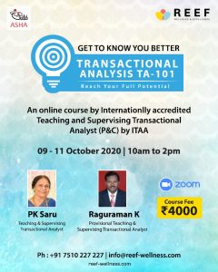 Transactional Analysis TA-101course Reef Wellness Excellence